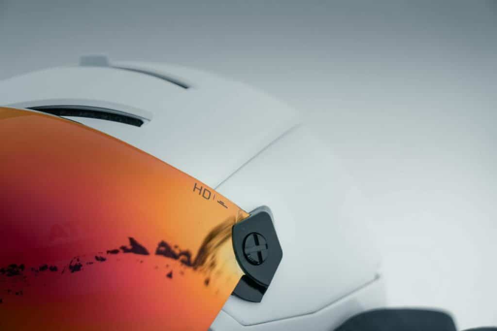 avantage casque de ski avec écran intégré