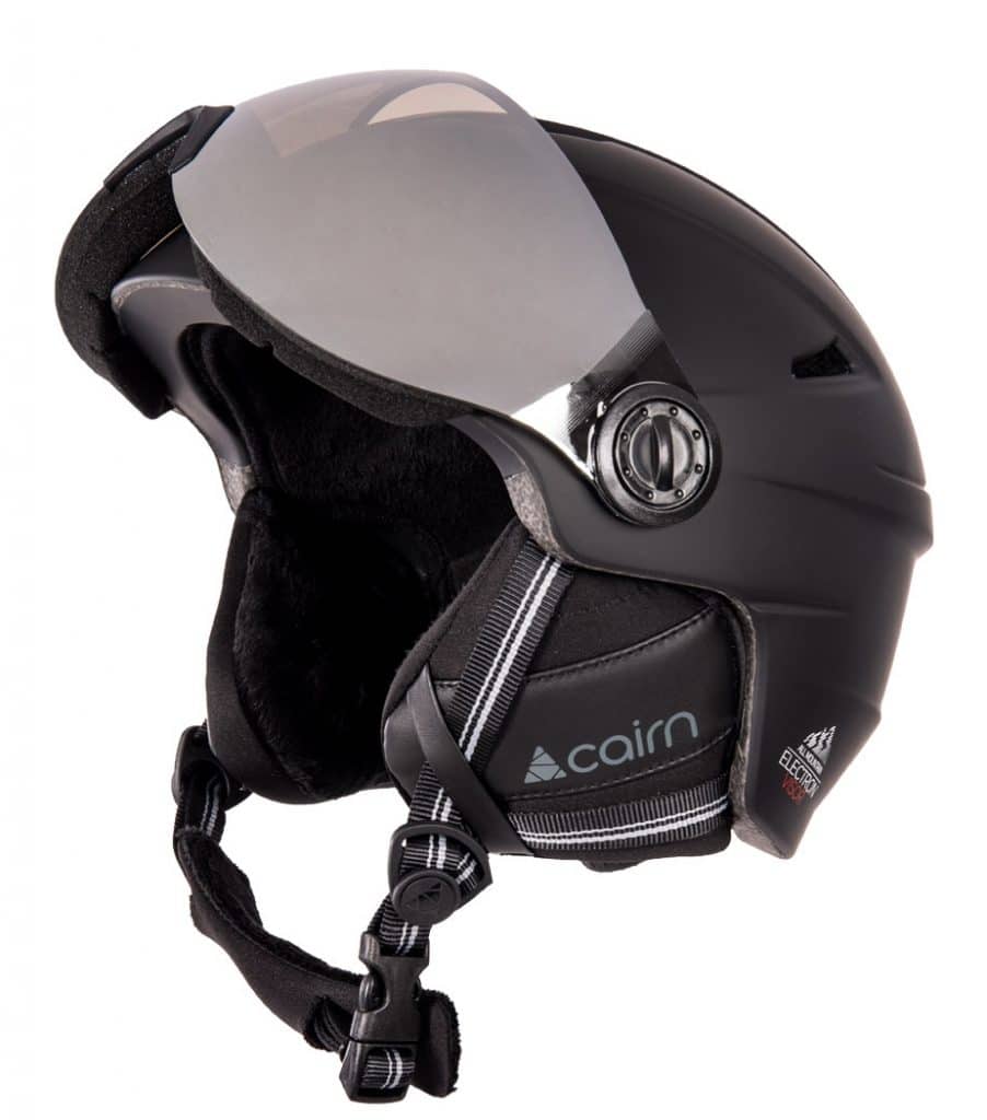 Cairn Electron Visor casque de ski avec visière intégré